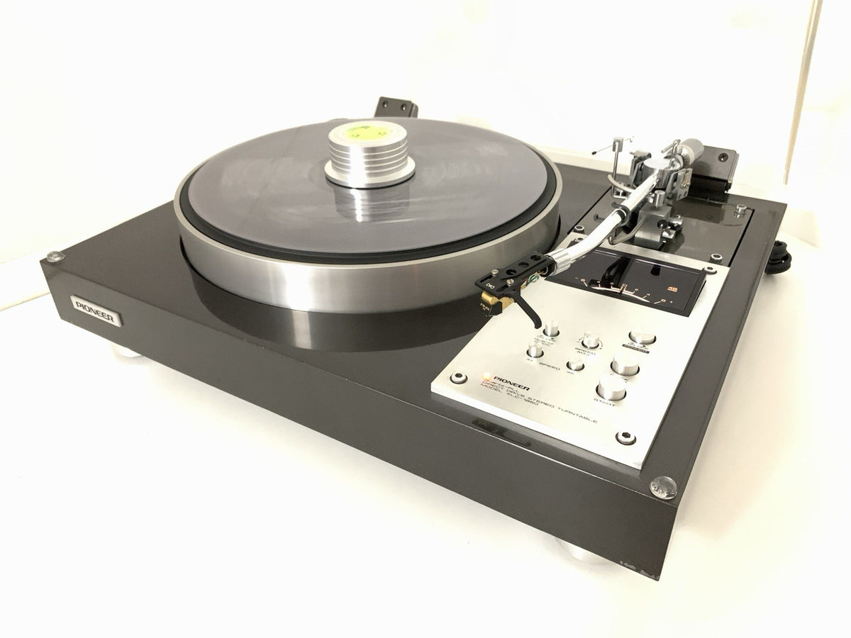 PIONEER XLC 1850 PLC 590 Direct Drive  Turntable SAEC Arm Work Hi End Good Look