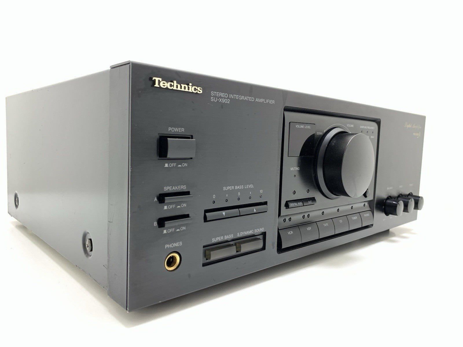 TECHNICS SU X902 Stereo Integrated Amplifier 2X 100W RMS Vintage Work GOOD LOOK