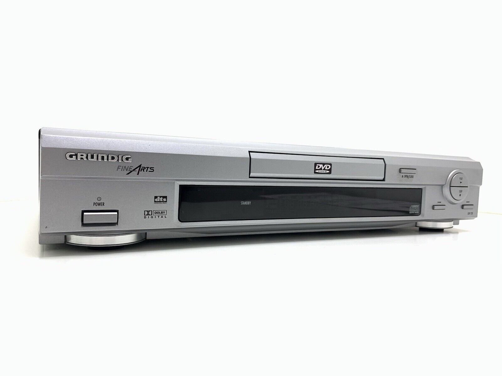 GRUNDIG GDV 220 DVD CD/CD-RW/Video CD/MP3 MULTI REGION Vintage Remote Good Look