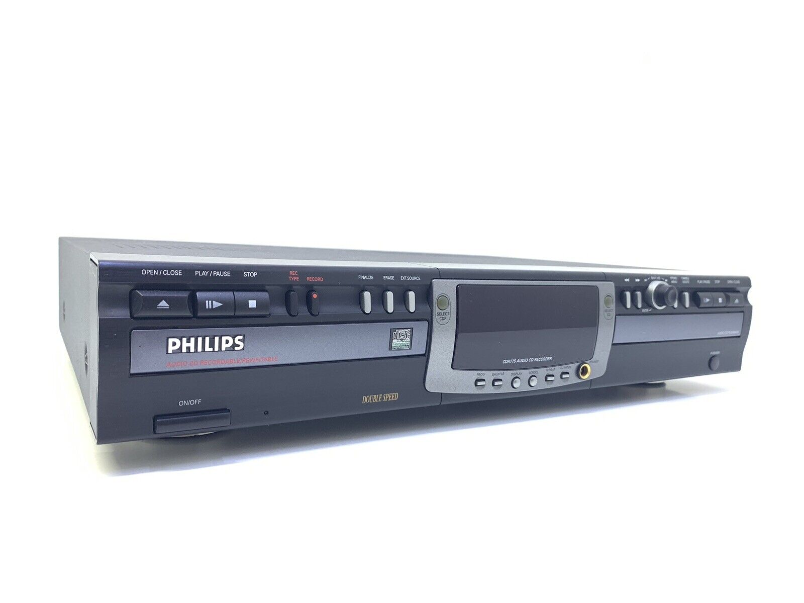 PHILIPS CDR 775 Digital Record Compact Disc Player Good Look