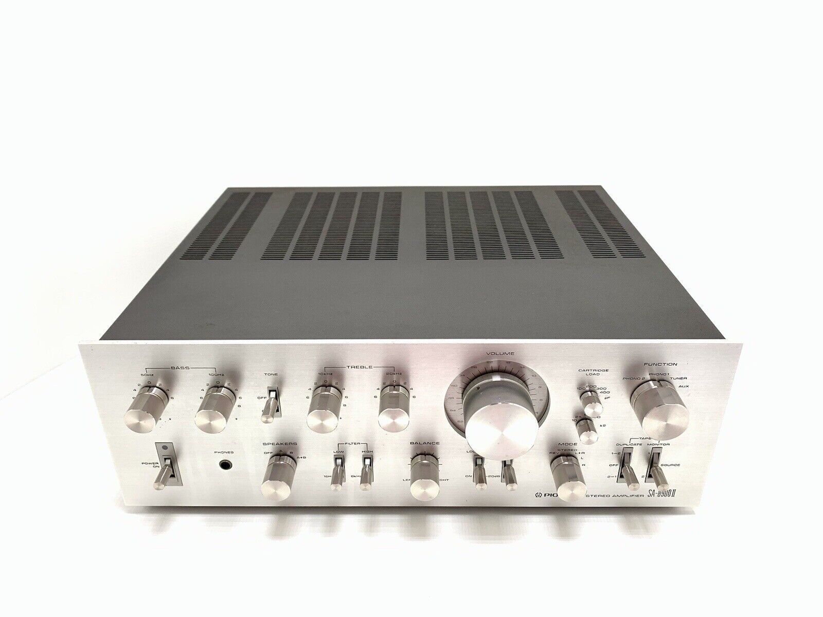 PIONEER SA-8900 II Stereo Amplifier 80+80 WRMS Vintage 1976 Work 220V Good Look