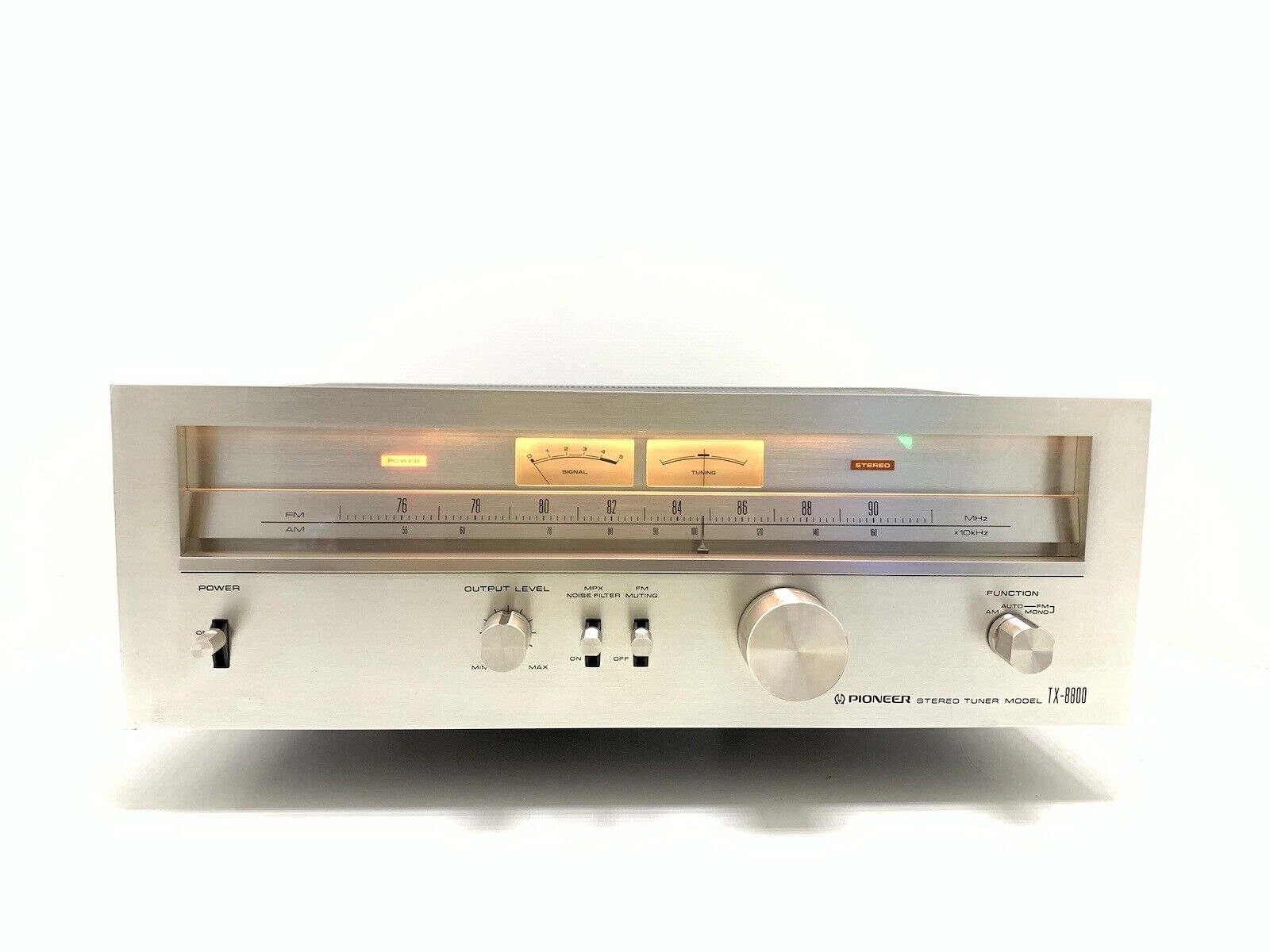 PIONEER TX-8800 AM/FM Stereo Tuner Vintage 1975 HiFi Japan