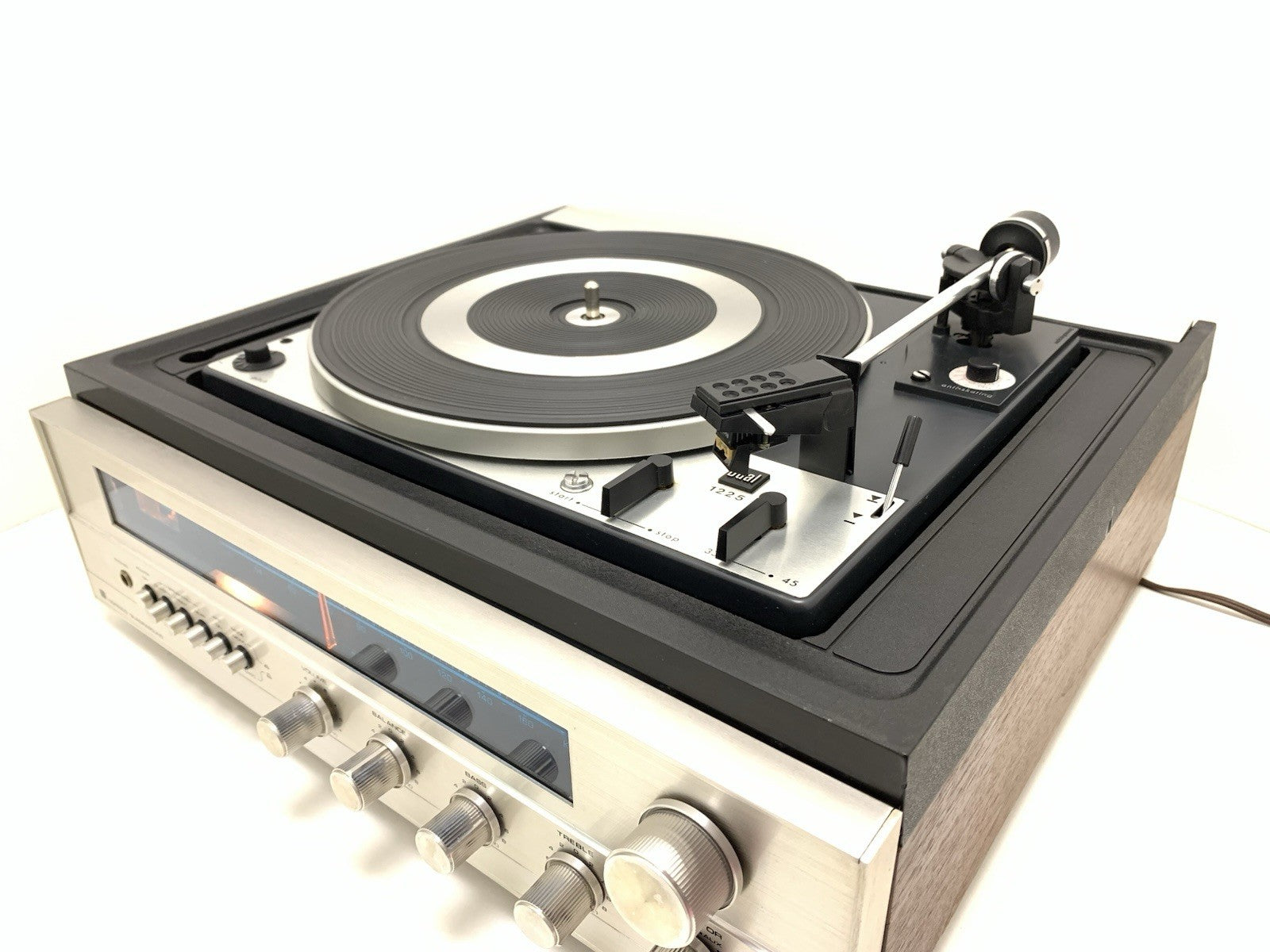 NORESCO QUADRASOUND System Model 8560 Receiver+Turntable DUAL 1225 WORK GoodLook