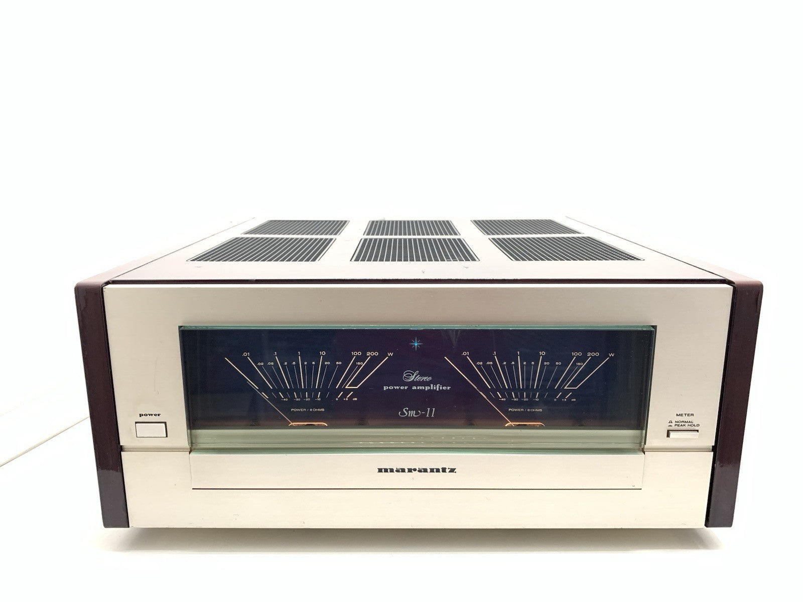 MARANTZ SM 11 Stereo Power Amplifier Vintage 1984 Hi End 200+200 W RMS Good Look