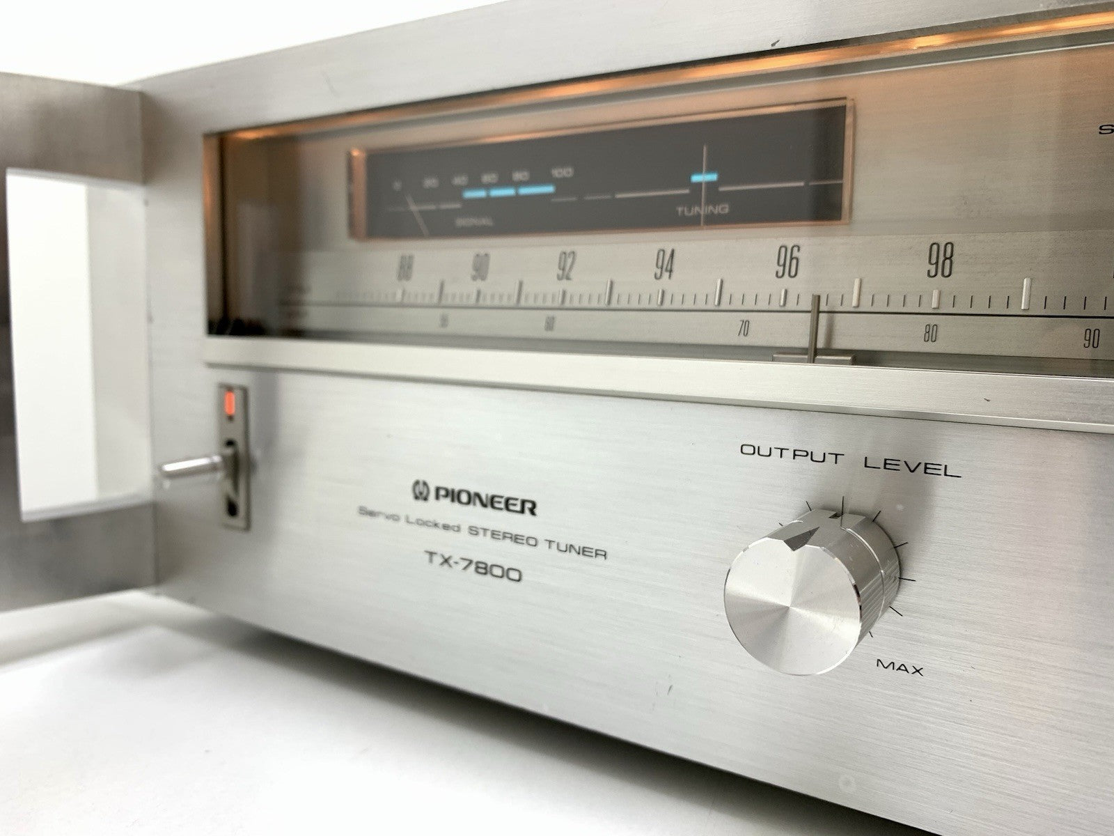 PIONEER TX 7800 AM/FM Stereo Tuner Rack Handless 19" Vintage 1979 WORK Good Look