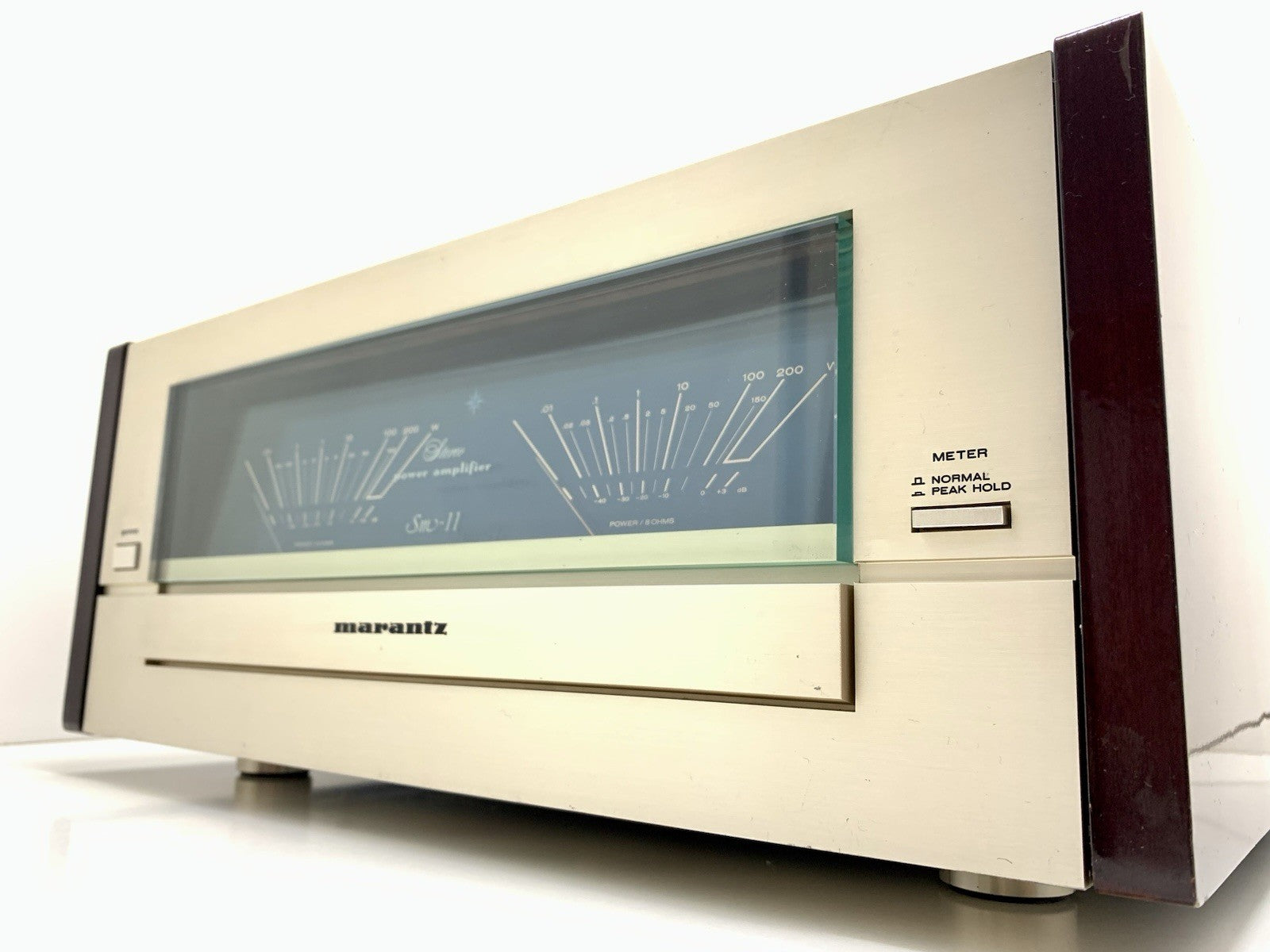 MARANTZ SM 11 Stereo Power Amplifier Vintage 1984 Hi End 200+200 W RMS Good Look