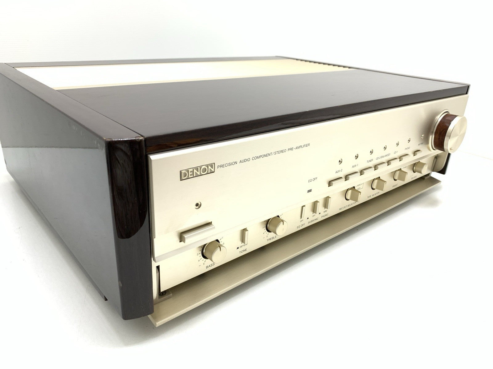 DENON PRA 2000RG Stereo Pre Amplifier Europe Version 220V Hi End WORK Good Look