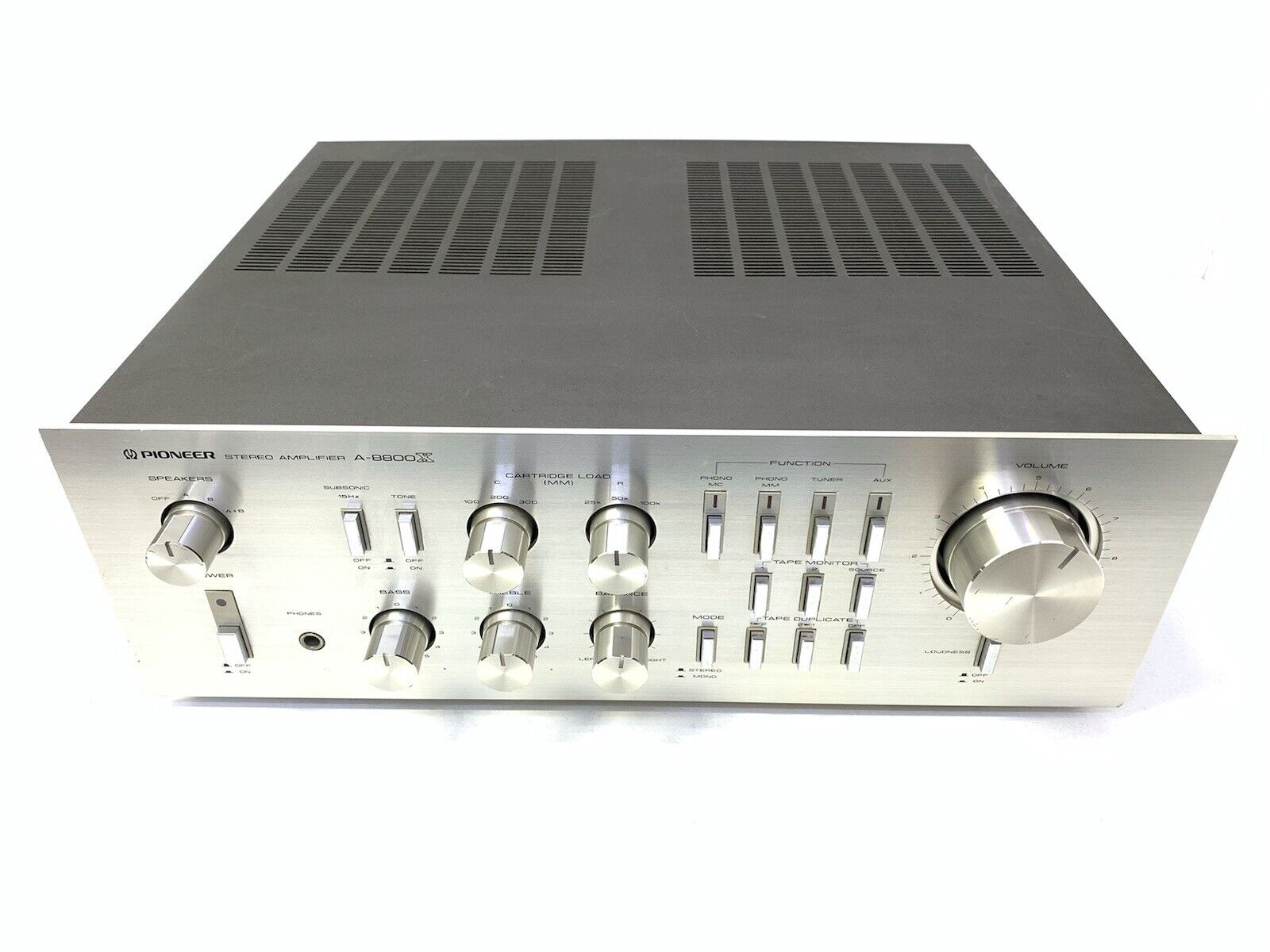 パイオニアステレオアンプA-8800X Pioneer A-8800Xの仕様 パイオニア