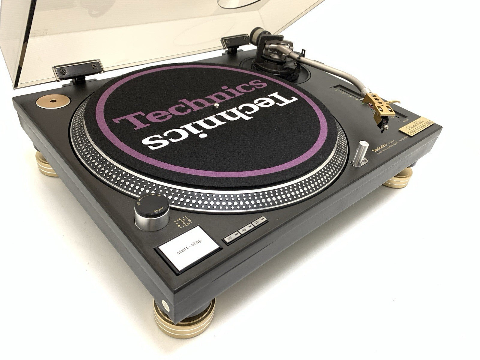 TECHNICS SL 1200 MK4 LIMITED EDITION N. 9 Direct Drive Exclusive Turntable WORK