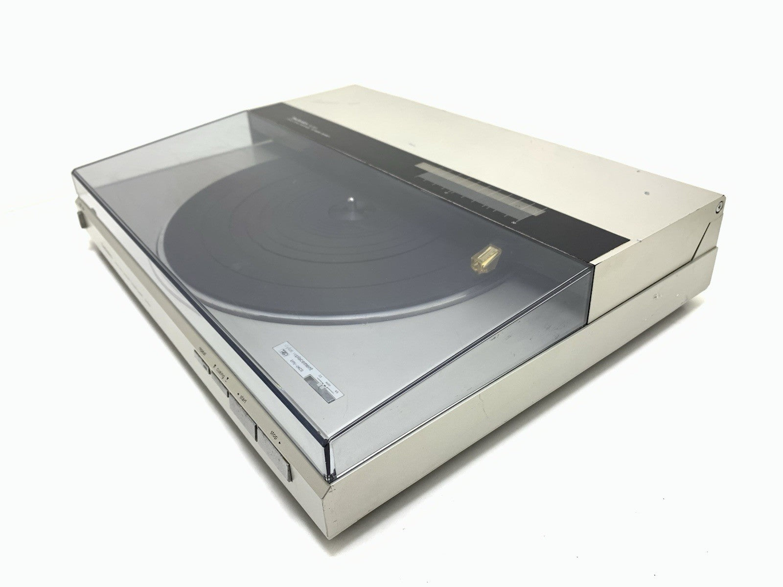 TECHNICS SL DL5 Direct Drive Linear Track Turntable  Vintage 1983 Work Good Look