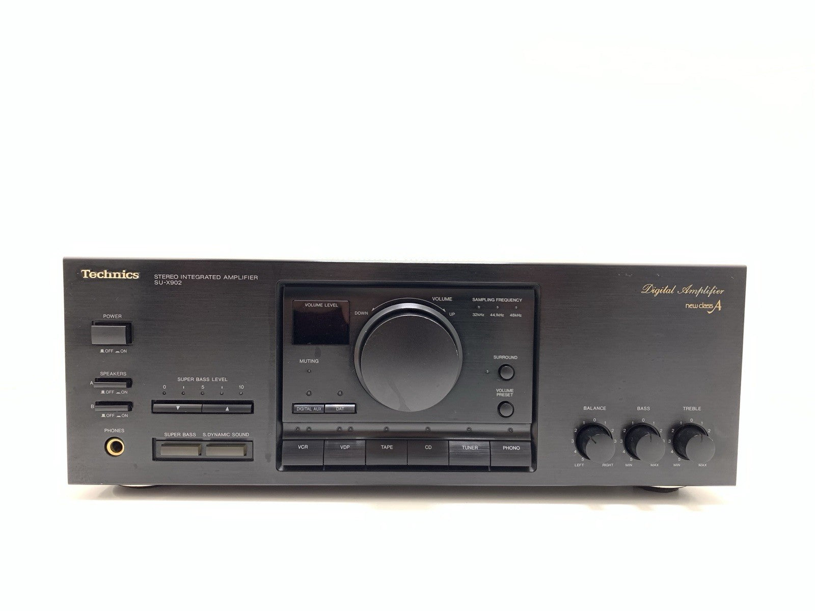 TECHNICS SU X902 Stereo Integrated Amplifier 2X 100W RMS Vintage Work GOOD LOOK