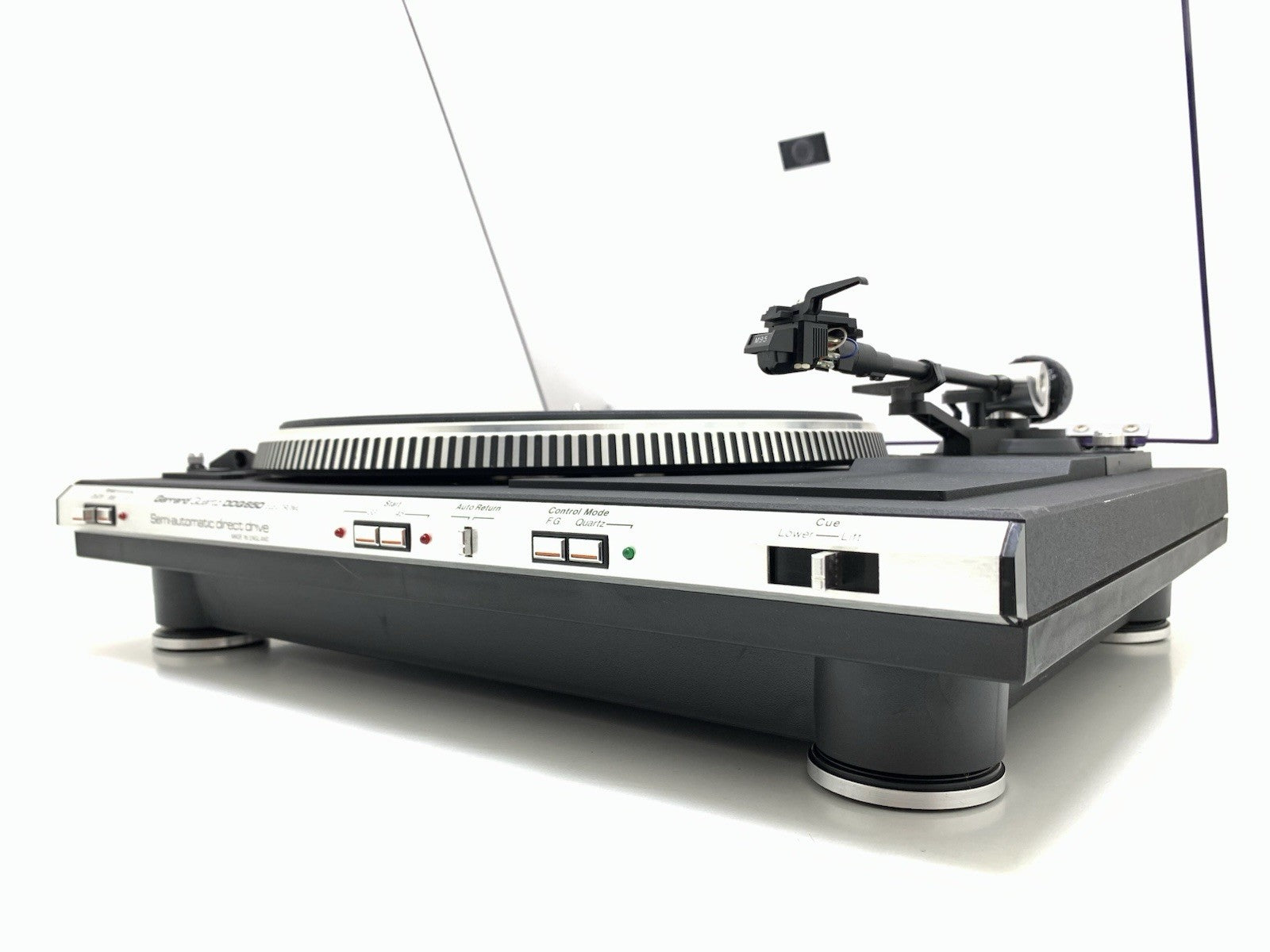 GARRARD DDQ 650 Turntable Direct Drive 2 Speeds Semi Automatic Vintage Good Look