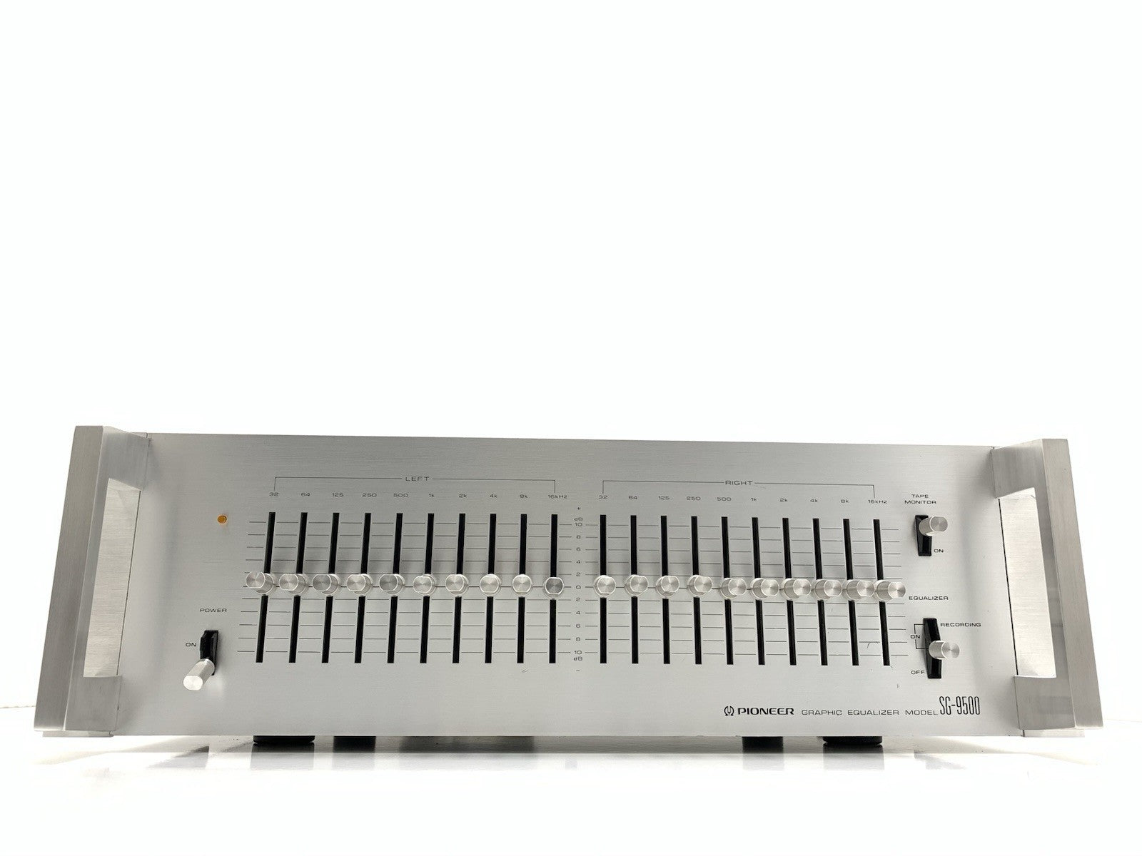 PIONEER SG-9500 RACK Graphic Equalizer SPEC Vintage 1976 HiEnd Working Good Look