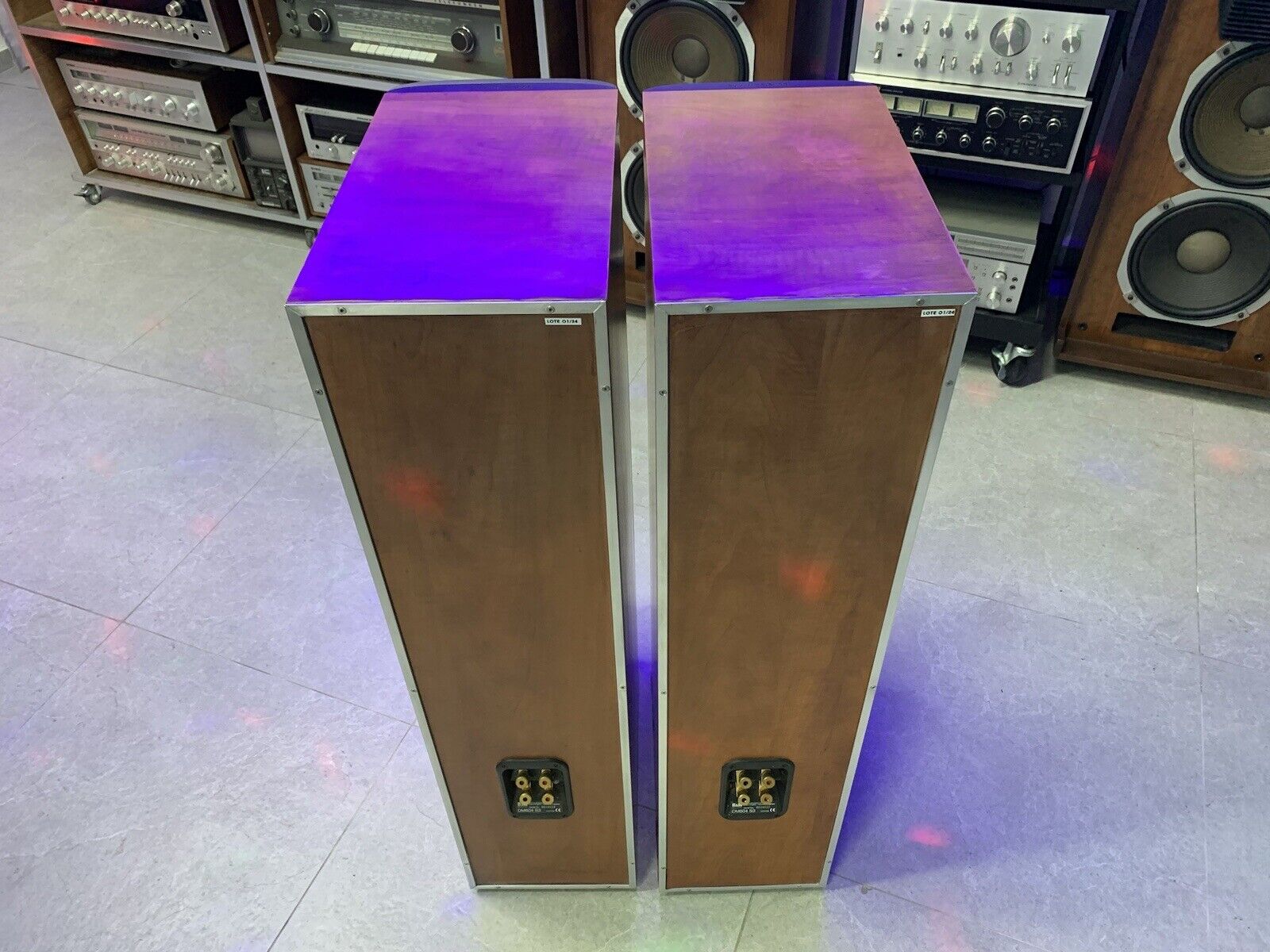 BOWERS & WILKINS B&W DM 604 S3 Speaker 3 Way 200 Watts RMS Hi End WORK Good Look