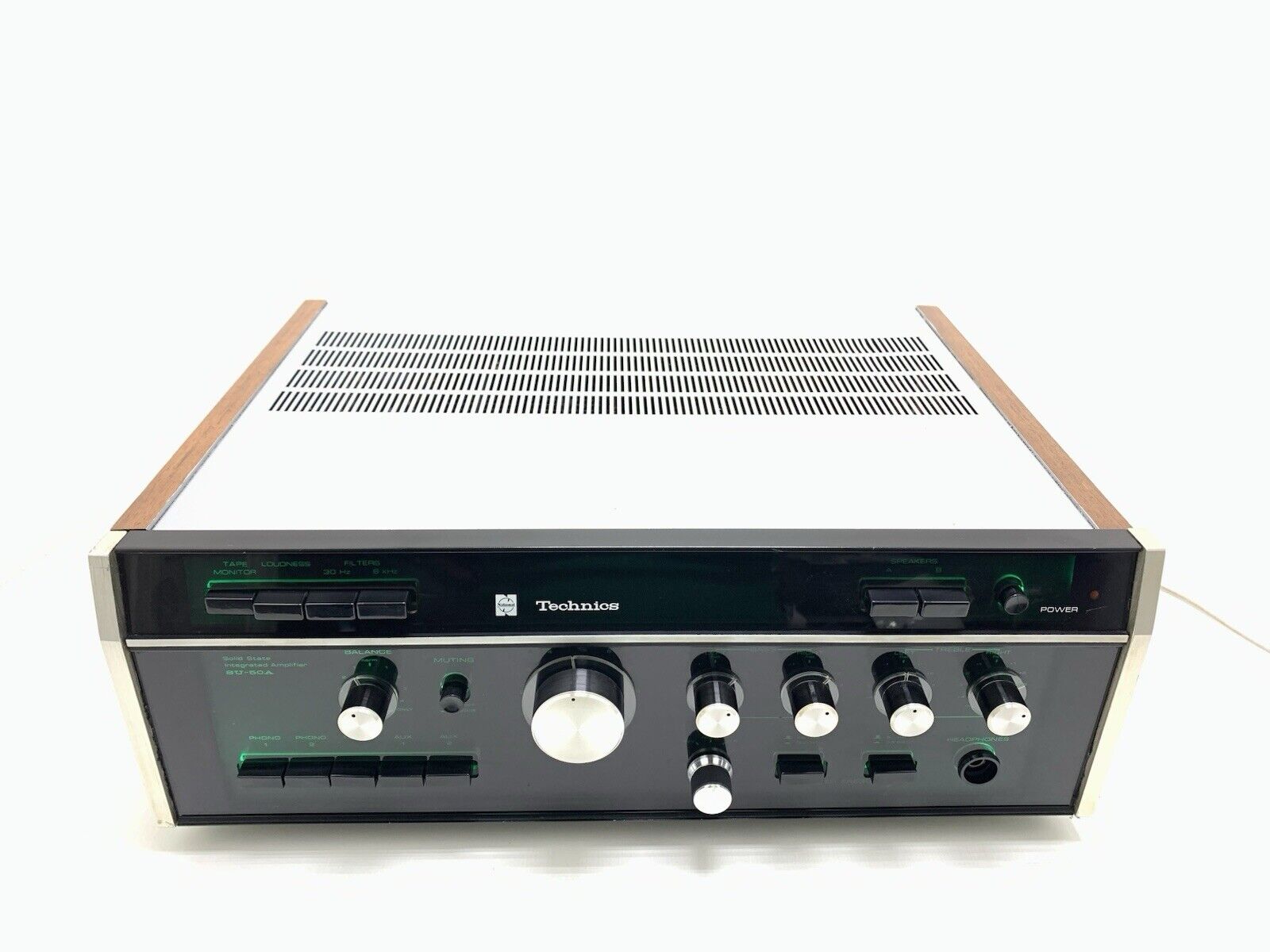 TECHNICS SU 50A Stereo Integrated Solid State Amplifier Vintage 1969 GOOD LOOK