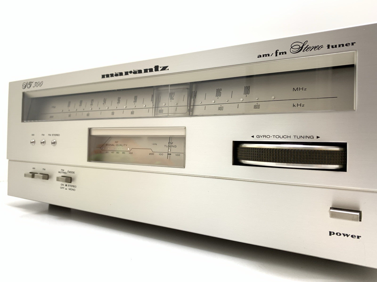 MARANTZ ST 300 AM/FM Stereo Analog Gyro-Touch Tuner Vintage 1979 WORK Good Look