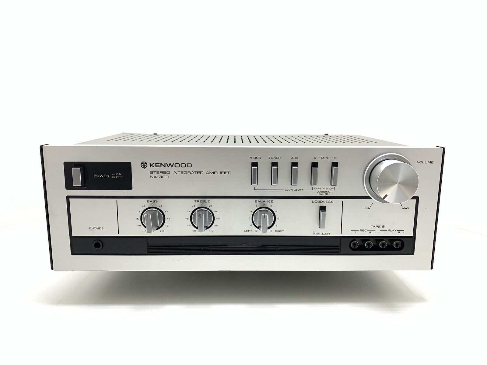 KENWOOD KA 300 Stereo Integrated Amplifier 25+25Watts RMS Vintage 1978 Good Look