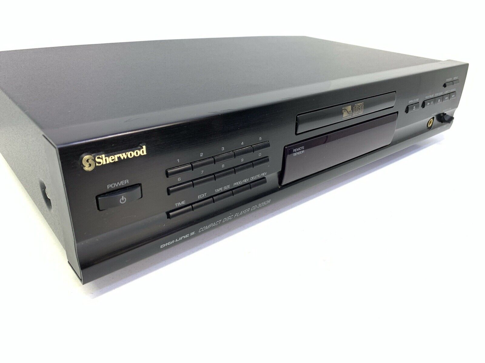SHERWOOD CD-3050R Compact Disc Player High End 1 Bit Vintage Working Good Look