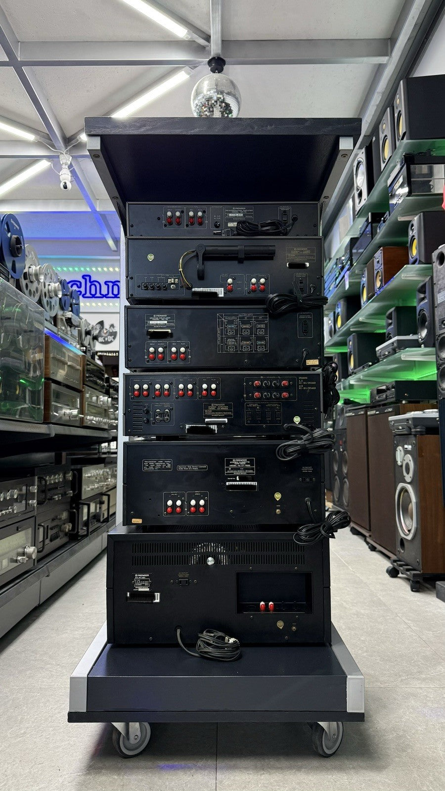 PIONEER Hi End System Rack JA R2S SR 70 TX 8800II SG 70 SA 8800II CT 1000 RT 707