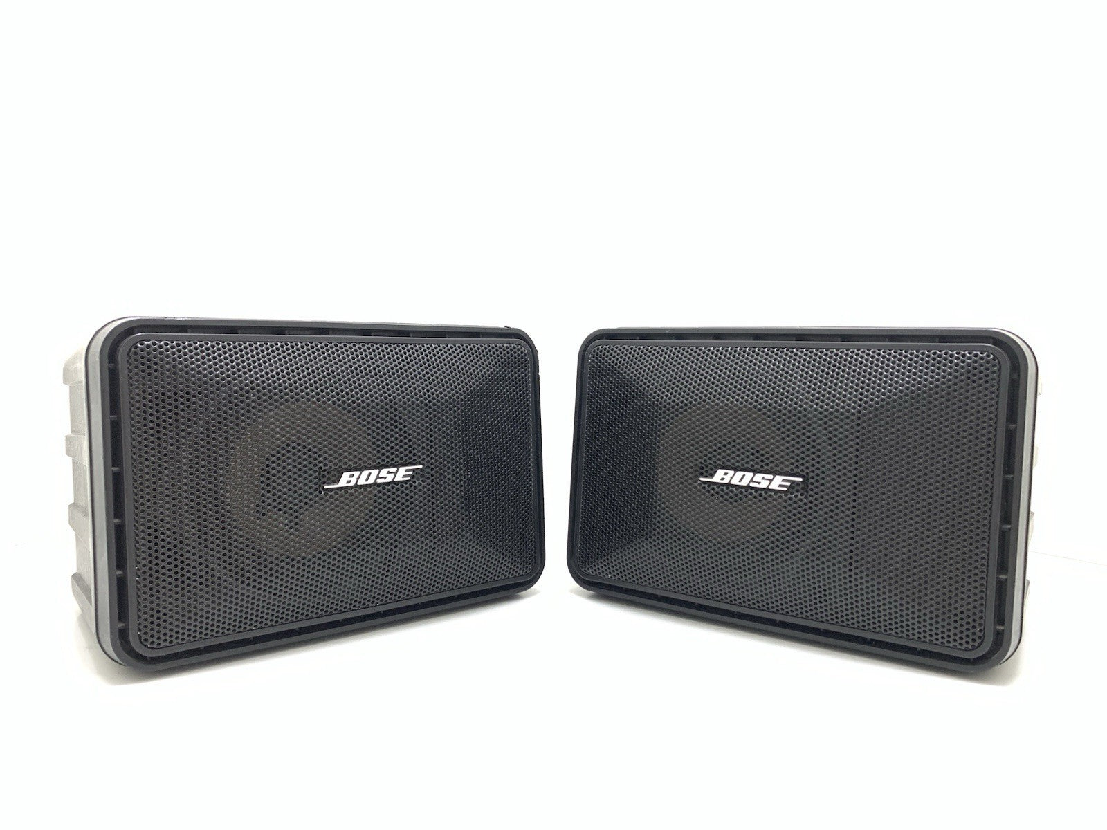 BOSE 101 Music Monitor Speakers 2 Way 60 Watts RMS Vintage 1984 WORK Good Look