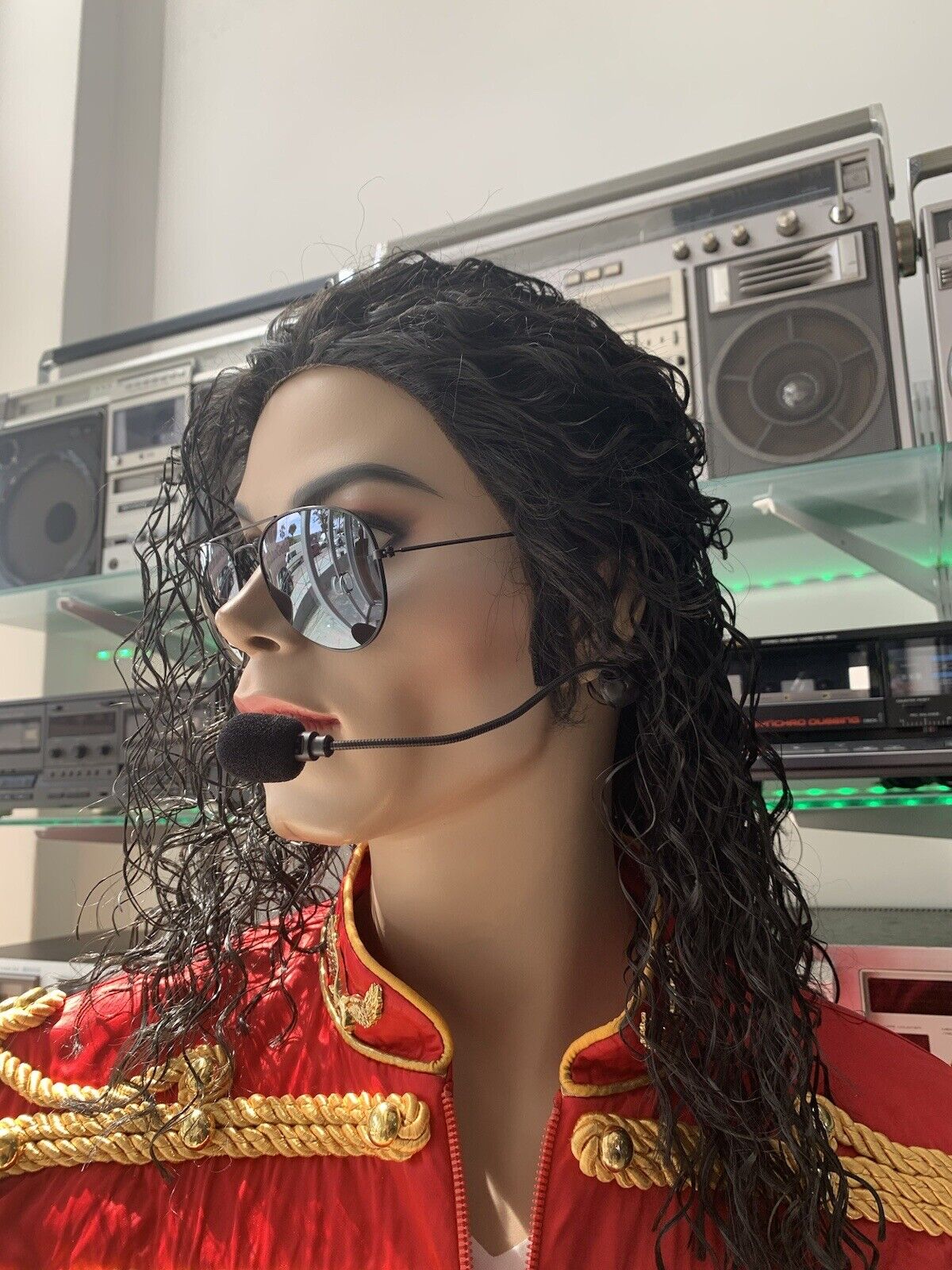 MICHAEL JACKSON Figure Mannequin DOLL REAL SIZE 1,8m Unique Piece in the WORLD