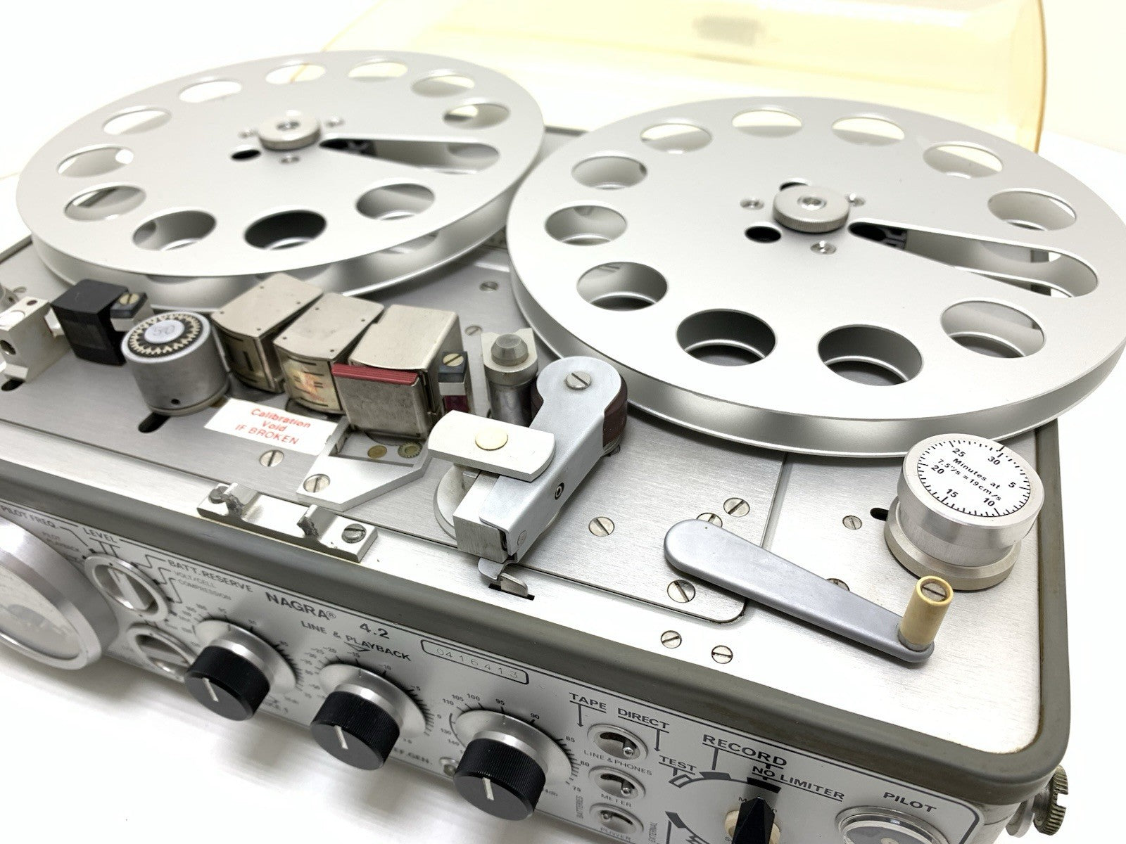NAGRA 4.2 Reel to Reel  7" Professional Tape 3 Head Vintage 1971 WORK Good Look