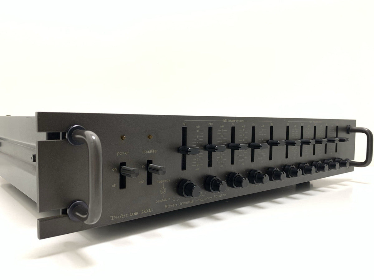 TECHNICS SH 9010E Stereo Parametric Equalizer 5 Bands Vintage Work Good Look