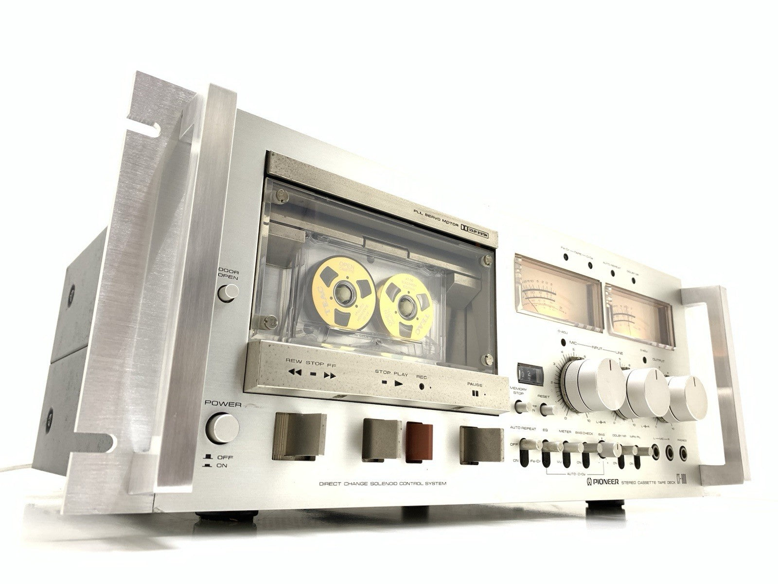 PIONEER CT 800 with handles Rack 19" Rare Stereo Tape Deck Vintage WORK GoodLook