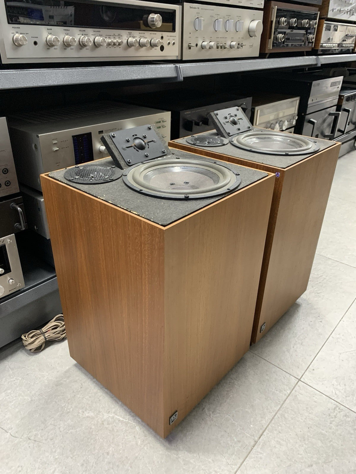 POHLER SOUND PS 4302X RARE Speakers 65 Watts RMS Vintage 1970 WORKING Good Look