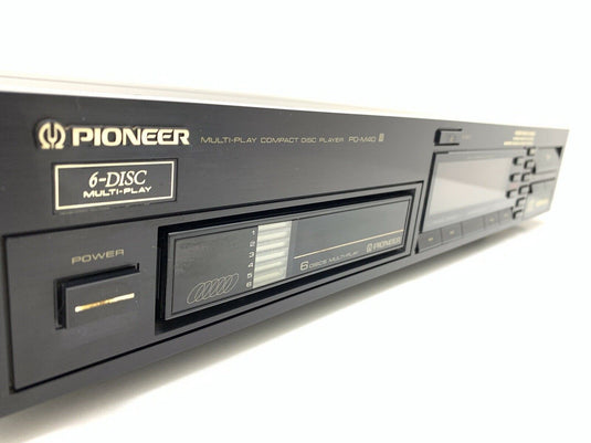 PIONEER PD M40 CD Compact 6 Disc Multi Player Hi Fi Vintage 1987 Work Good Look