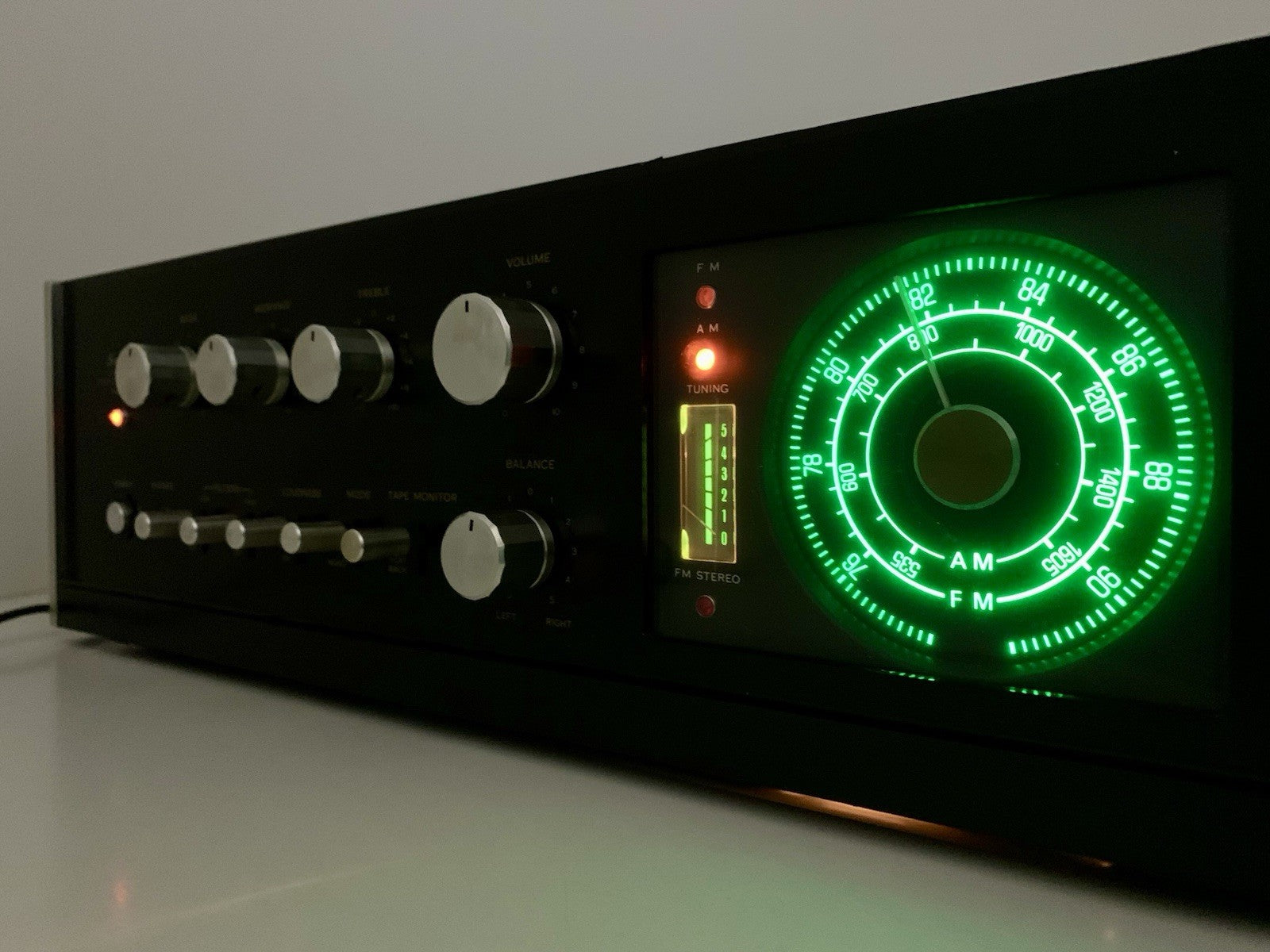 SANSUI TAC 505 Integrated Stereo Receiver 20+20 WRMS Vintage 1970