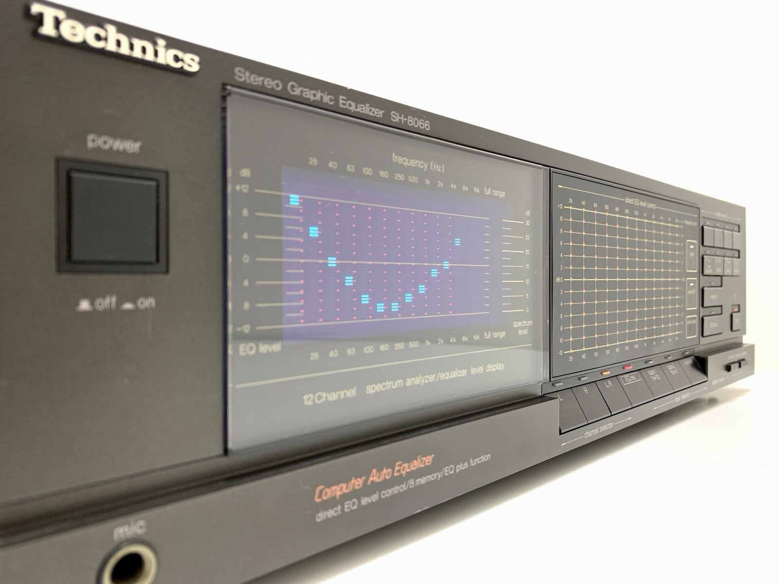 TECHNICS SH 8066 Stereo Graphic Equalizer Spectrum Analyzer