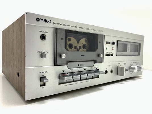 YAMAHA TC 520 Stereo Cassette Tape Deck 2Head Vintage 1978 Refurbished Good Look