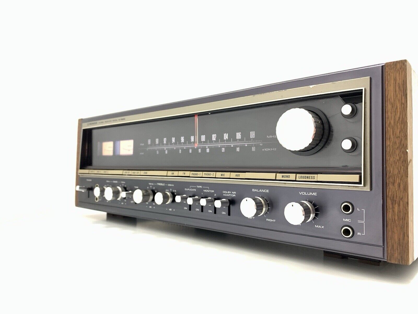 PIONEER SX 9930 AM FM Stereo Receiver 70+70Watts RMS Vintage 1974 WORK Good LOOK