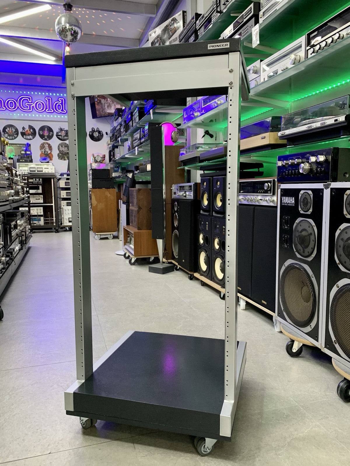 PIONEER JA-R2S SPEC Audio Rack 19" Doble Wheeels (Replica 1:1) 21 Rack Units NEW