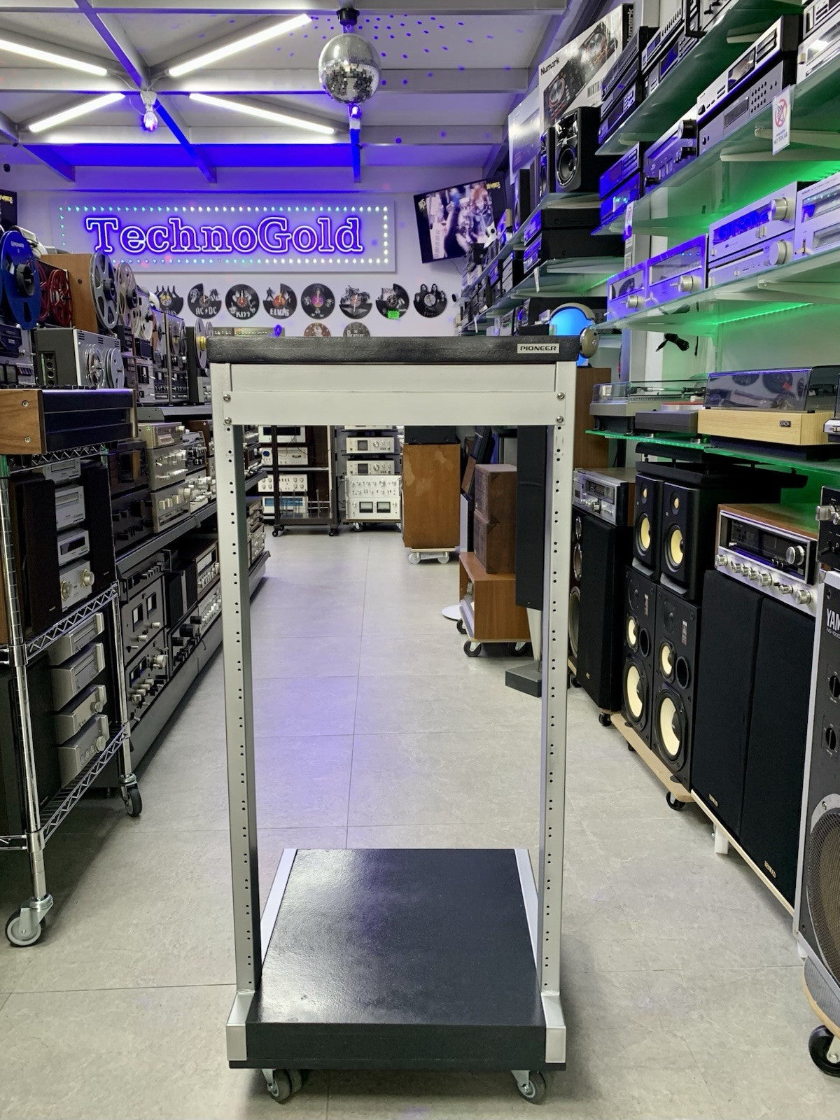 PIONEER JA-R2S SPEC Audio Rack 19" Doble Wheeels (Replica 1:1) 21 Rack Units NEW