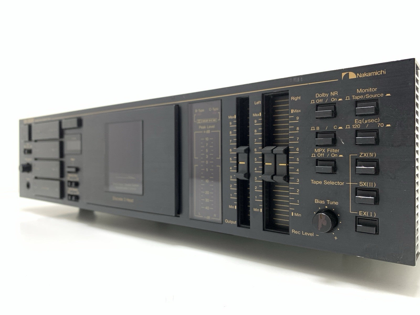 NAKAMICHI BX-300E 3 Head High End Cassette Tape Deck Vintage 1984 WORK Good Look