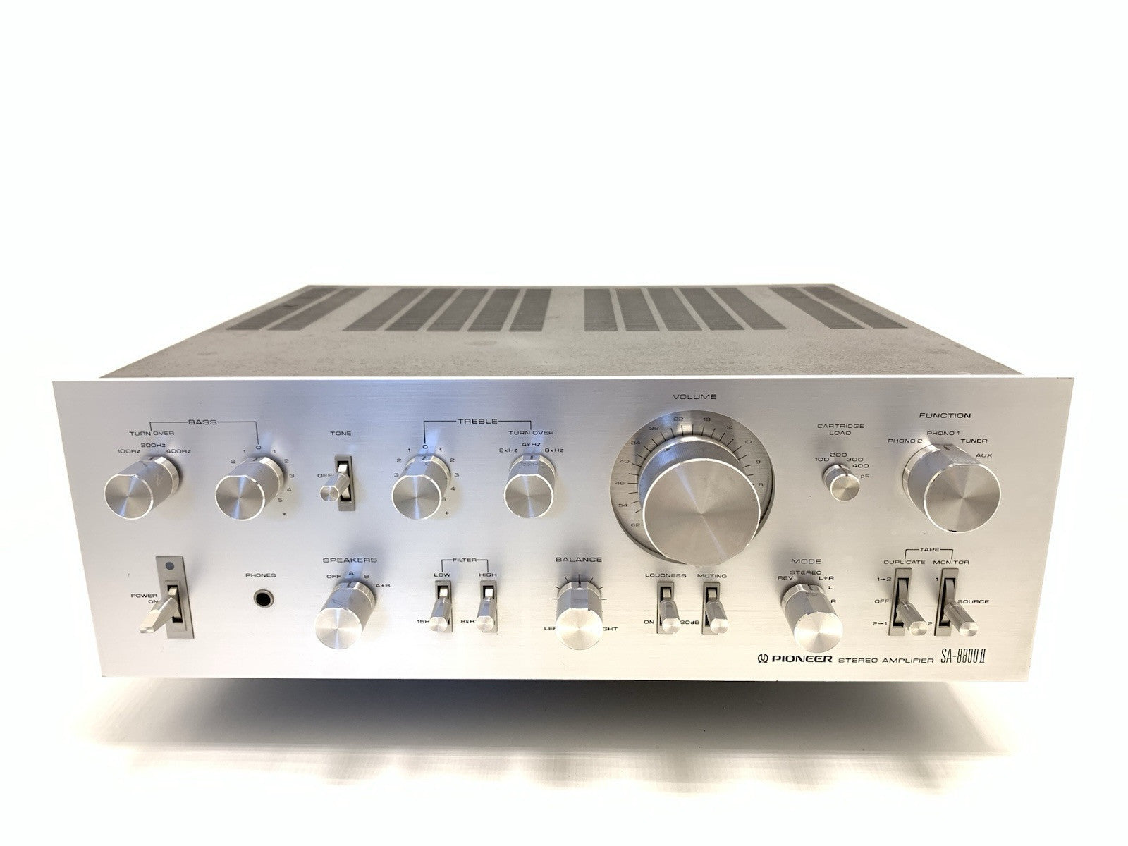 PIONEER SA 8800 II Stereo Amplifier 60+60 WRMS Vintage Work 120 or 220V GoodLook