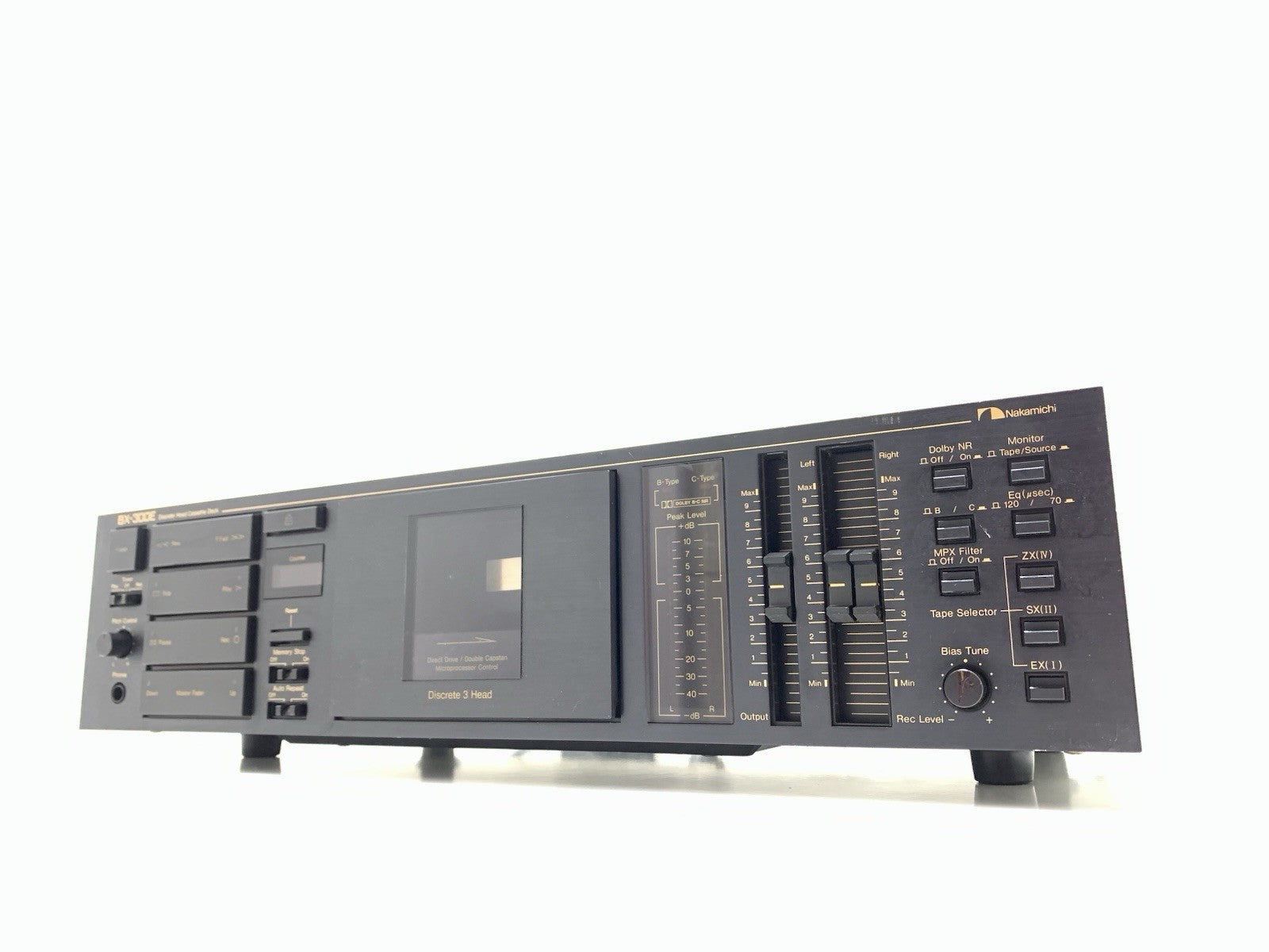 NAKAMICHI BX-300E 3 Head High End Cassette Tape Deck Vintage 1984 WORK Good Look