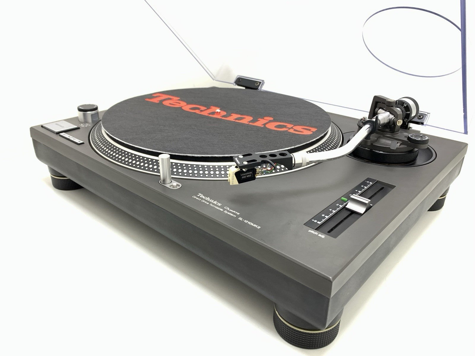 TECHNICS SL 1210 MK2 Direct Drive Turntable Vintage STANTON 680MK2 WORK GoodLook