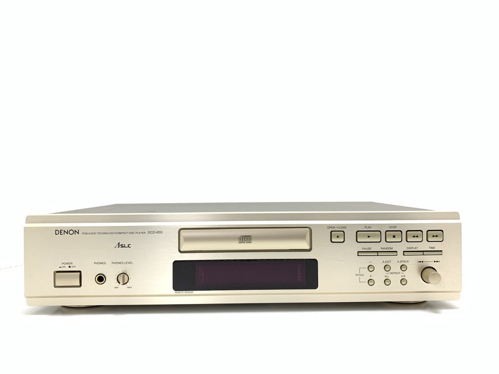 DENON DCD 655 Digital Compact Disc Player Gold High End Vintage 1999 Good Look