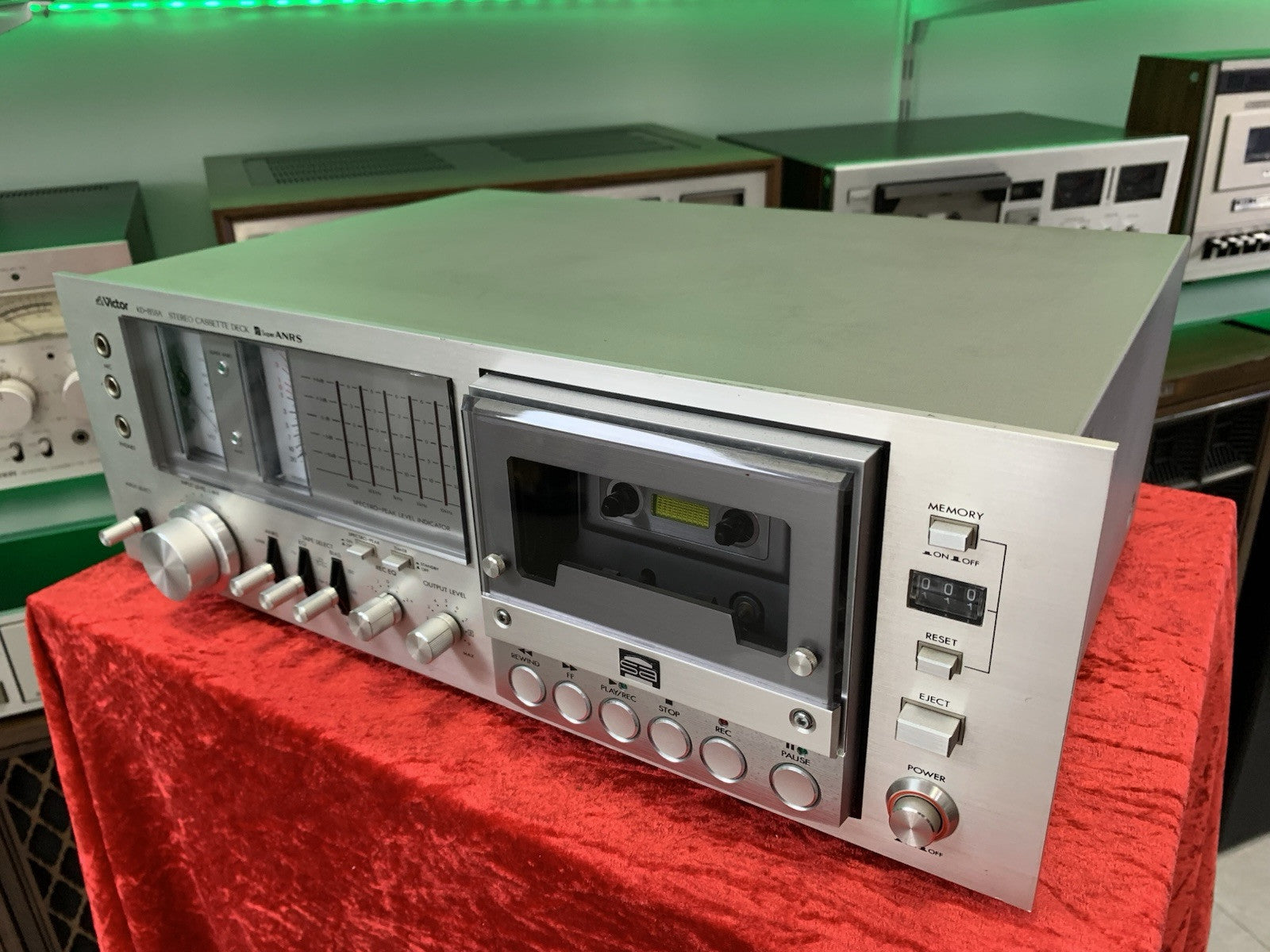 JVC VICTOR KD 85 SA Stereo Cassette TAPE Deck Vintage 1978 WORK Perfect GoodLook