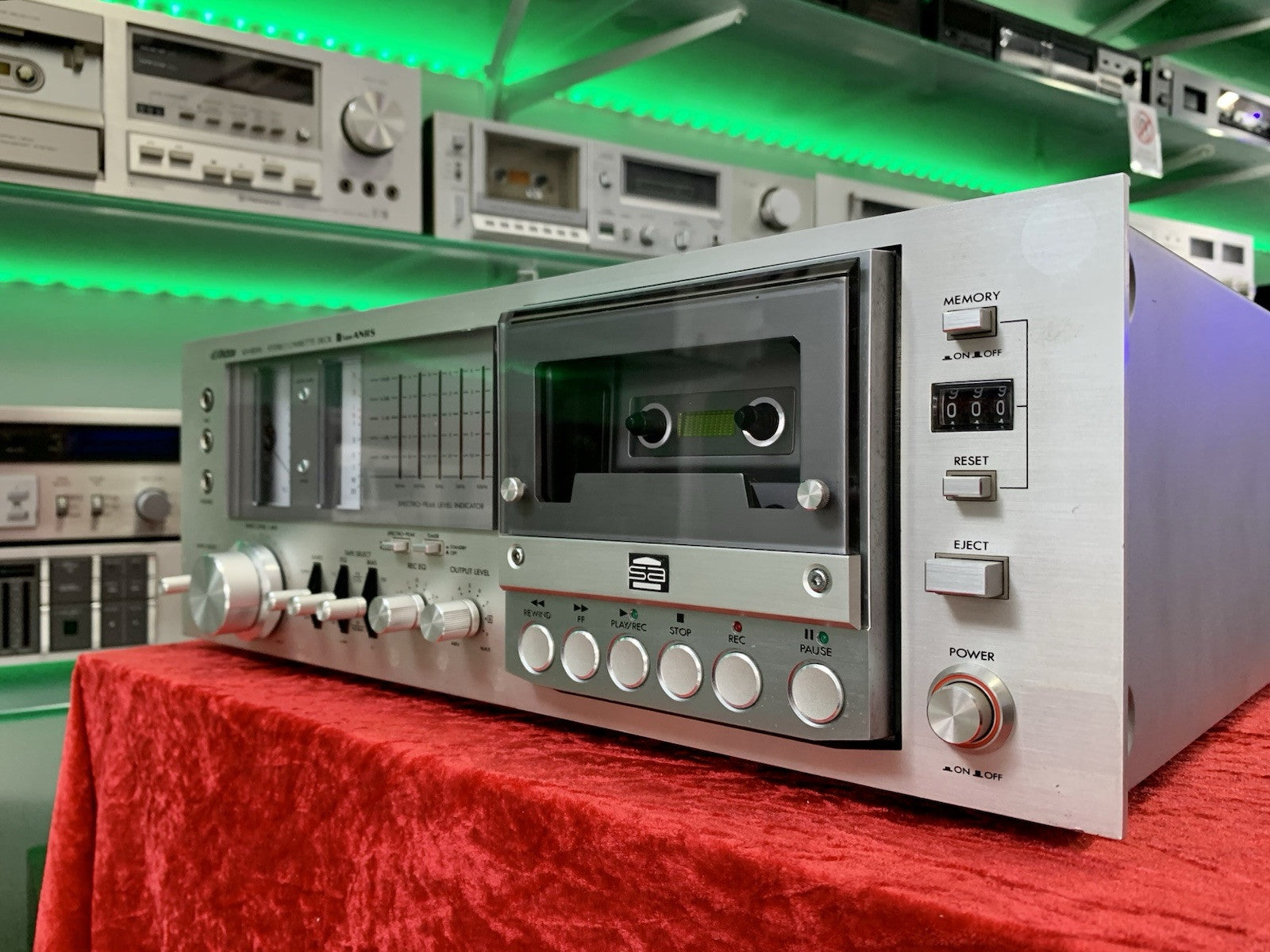 JVC VICTOR KD 85 SA Stereo Cassette TAPE Deck Vintage 1978 WORK Perfect GoodLook
