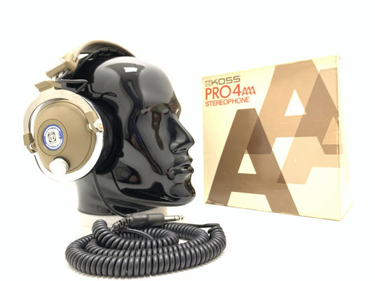 KOSS PRO 4AAA Professional Headphones Vintage 1975 RARE Original BOX WORK GOOD