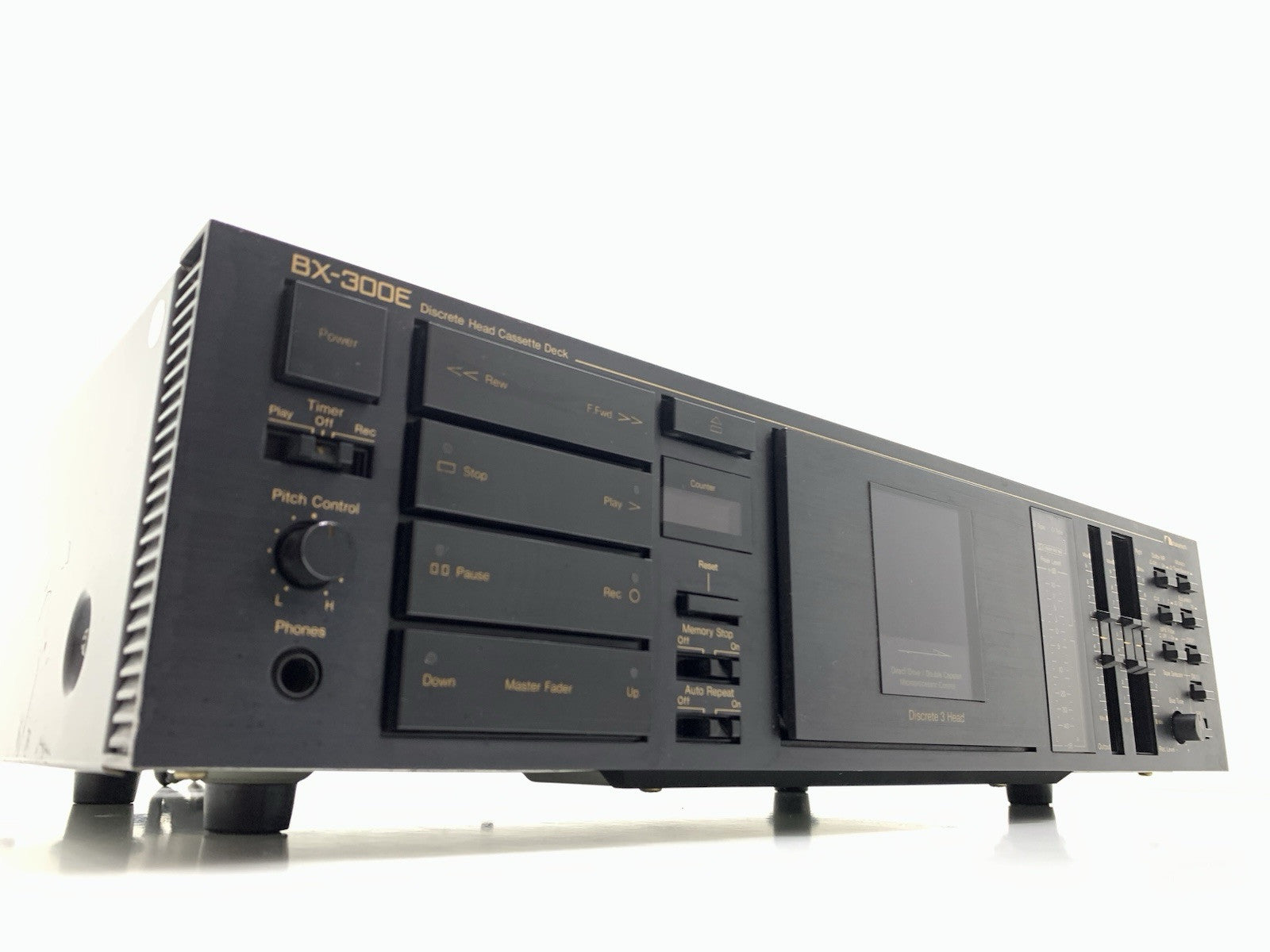 NAKAMICHI BX-300E 3 Head High End Cassette Tape Deck Vintage 1984 WORK Good Look