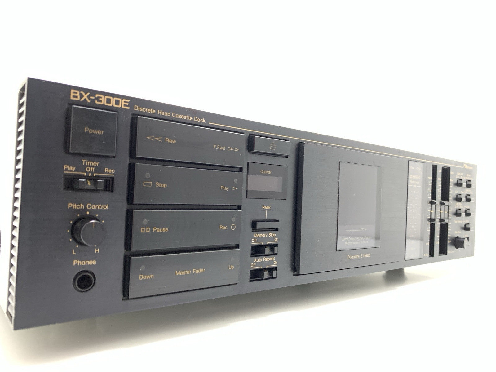 NAKAMICHI BX-300E 3 Head High End Cassette Tape Deck Vintage 1984 WORK Good Look