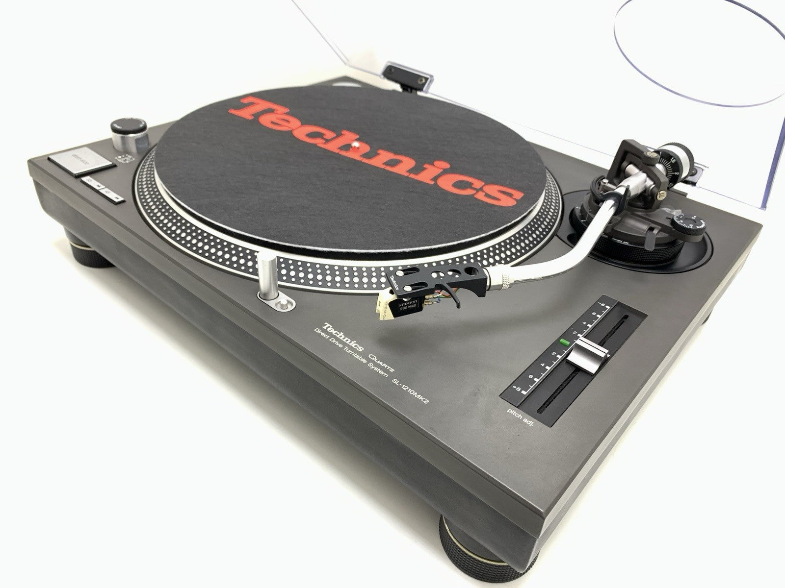 TECHNICS SL 1210 MK2 Direct Drive Turntable Vintage STANTON 680MK2 WORK GoodLook