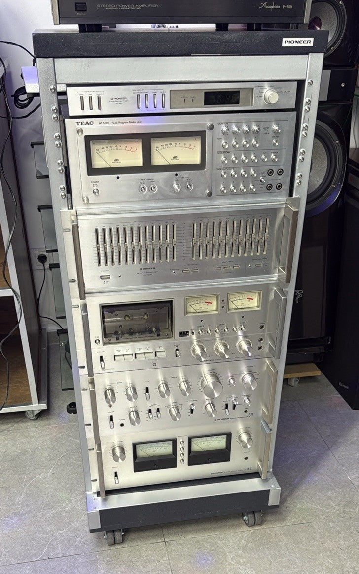 PIONEER JA-R2S SPEC Audio Rack 19" Doble Wheeels (Replica 1:1) 21 Rack Units NEW