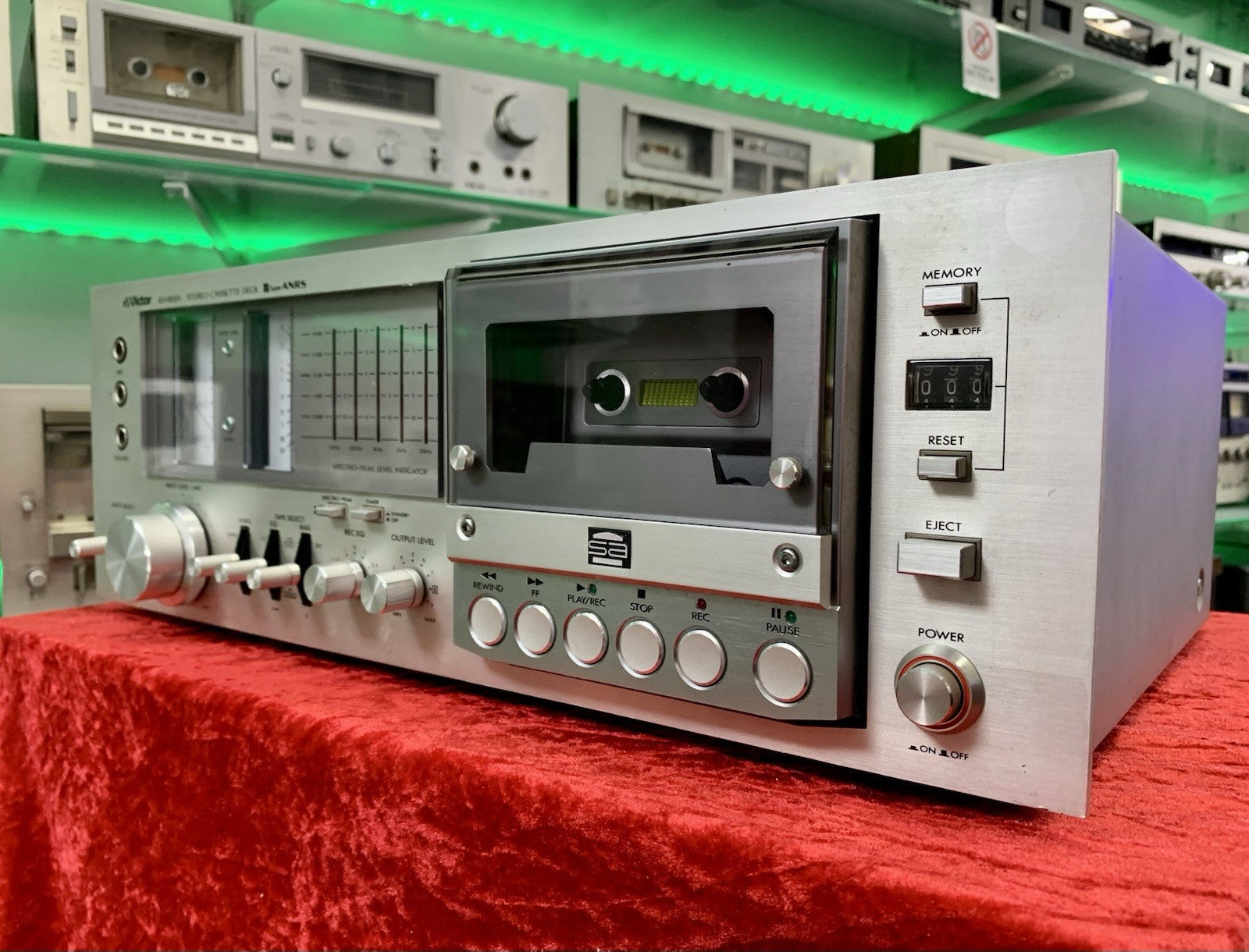 JVC VICTOR KD 85 SA Stereo Cassette TAPE Deck Vintage 1978 WORK Perfect GoodLook