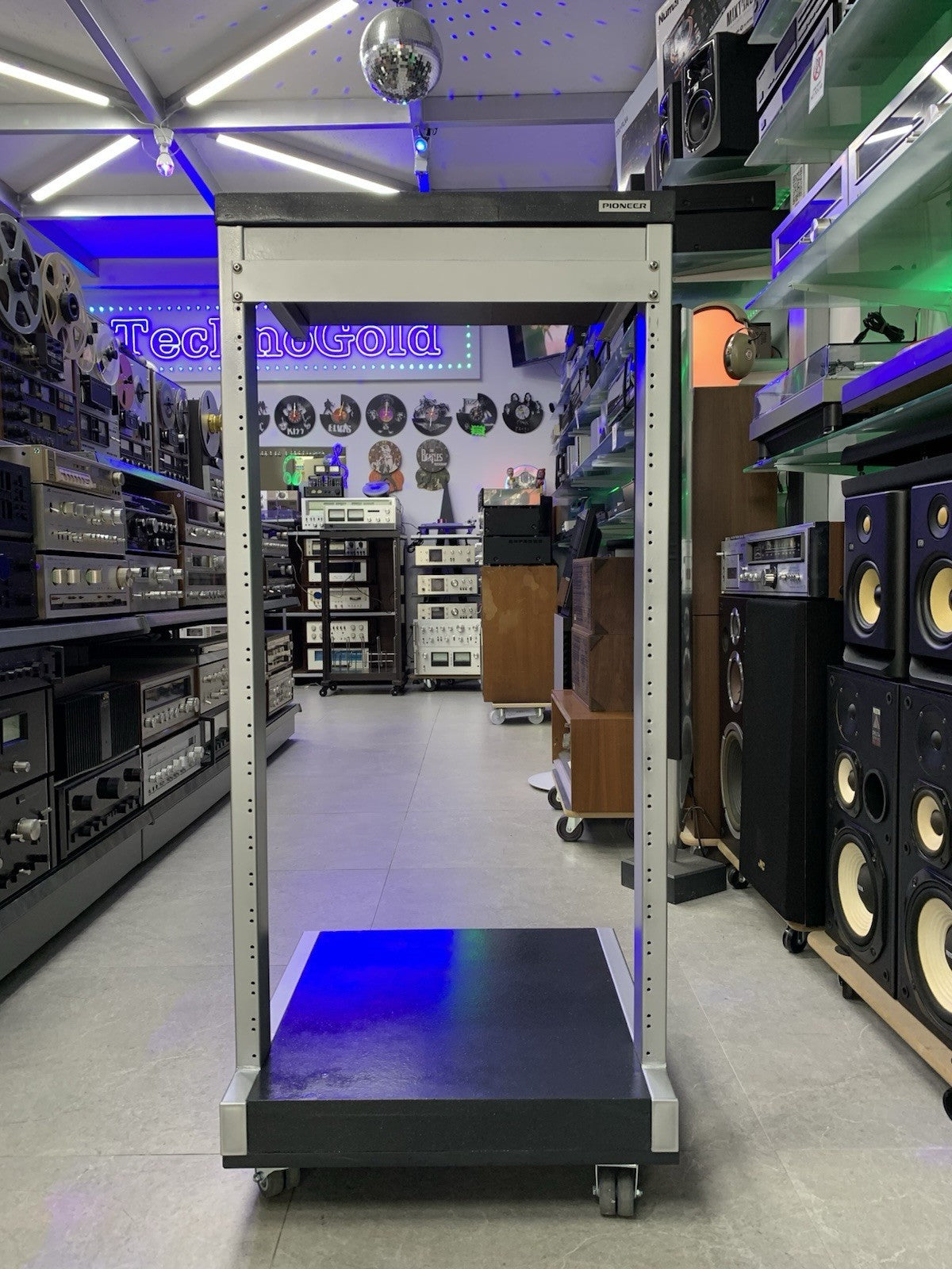 PIONEER JA-R2S SPEC Audio Rack 19" Doble Wheeels (Replica 1:1) 21 Rack Units NEW